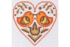 My Cross Stitch - Love Bird Heart (Cross Stitch Kit)