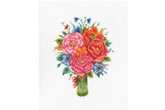 My Cross Stitch - Susan Bates - Summer Bouquet (Cross Stitch Kit)