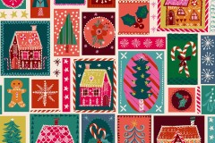 Dashwood - Candy Cane Christmas - Patchwork Candy Houses (CANDY.2501)