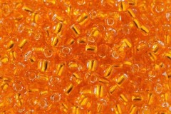 Debbie Abrahams Glass Seed/Rocaille Beads, Orange (36) - Size 6, 4mm