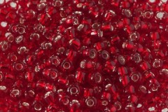 Debbie Abrahams Glass Seed/Rocaille Beads, Red (38) - Size 6, 4mm