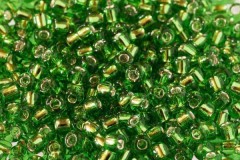 Debbie Abrahams Glass Seed/Rocaille Beads, Green (49) - Size 6, 4mm