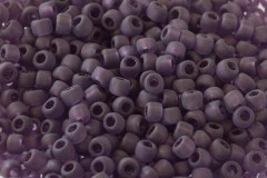 Debbie Abrahams Glass Seed/Rocaille Beads, Frosted Purple (11Ma) - Size 6, 4mm