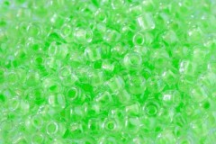 Debbie Abrahams Glass Seed/Rocaille Beads, Neon Green (240) - Size 6, 4mm