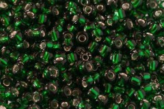 Debbie Abrahams Glass Seed/Rocaille Beads, Emerald (52) - Size 8, 3mm