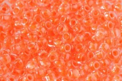 Debbie Abrahams Glass Seed/Rocaille Beads, Neon Orange (232) - Size 8, 3mm