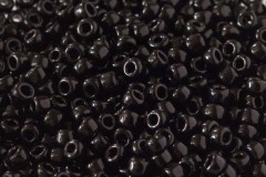 Debbie Abrahams Glass Seed/Rocaille Beads, Black (748) - Size 8, 3mm
