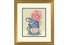 Dimensions - Rose Tea (Cross Stitch Kit)