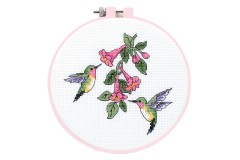 Dimensions - Learn-A-Craft - Hummingbird Duo with Hoop (Cross Stitch Kit)