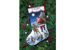 Dimensions - Santa's Arrival Stocking (Cross Stitch Kit)