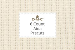 DMC Aida - 6 Count - Precuts