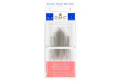 DMC Embroidery Needles, Sizes 3-9 (pack of 16)