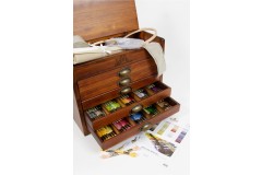 DMC - Vintage Look Wooden Chest pre-filled with 500 skeins of DMC Stranded Cotton