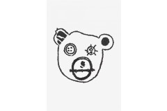 DMC - Beatnik Bear Face Embroidery Chart (downloadable PDF)