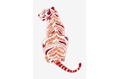 DMC - Bengal Tiger Embroidery Chart (downloadable PDF)