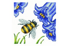 DMC - Bee and Bluebells by Susan Bates (Cross Stitch Kit)