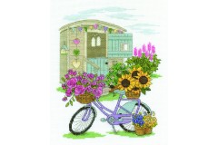 DMC - Floral Bicycle (Cross Stitch Kit)
