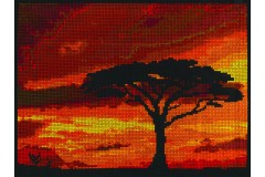 DMC - Sunset over the Savannah (Cross Stitch Kit)
