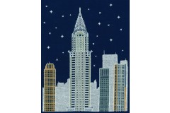 DMC - Glow in the D'Architecture - New York by Night (Cross Stitch Kit)