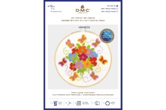 DMC - Fluttering Butterflies (Cross Stitch Kit)