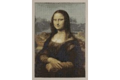 DMC -  Le Louvre - Leonardo da Vinci - Mona Lisa (Cross Stitch Kit)