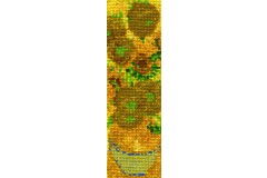 DMC - Van Gogh - Sunflowers Bookmark (Cross Stitch Kit)