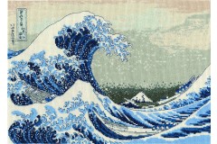 DMC - Katsushika Hokusai - The Great Wave (Cross Stitch Kit)