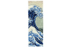 DMC - Katsushika Hokusai - The Great Wave Bookmark (Cross Stitch Kit)