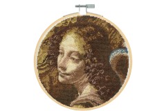 DMC - Leonardo Da Vinci - Angel, from the Virgin of the Rocks (Cross Stitch Kit)