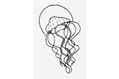 DMC - Jellyfish Embroidery Chart (downloadable PDF)