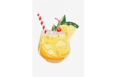 DMC - Pineapple Cooler Embroidery Chart (downloadable PDF)