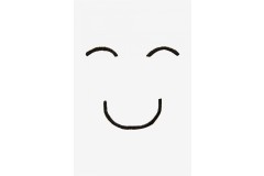 DMC - Beatnik Smiley Face Embroidery Chart (downloadable PDF)