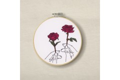 DMC - Rose In Hands (Embroidery Kit)