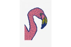 DMC x Melanie Johnsson - The Flamingo Cross Stitch Chart (downloadable PDF)