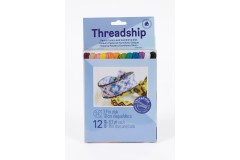 DMC Threadship - Kumihimo Pack - Pastel Colours (Six Strand Floss - 12 Skeins)