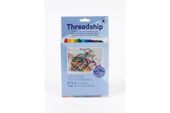 DMC Threadship - Kumihimo Pack - Primary Colours (Six Strand Floss - 12 Skeins)