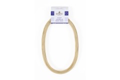 DMC Wooden Embroidery Hoop, Oval, 12.5 x 20cm / 6in
