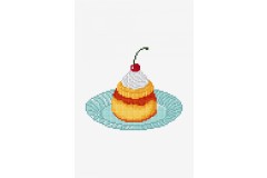 DMC - Mini Pineapple Upside-Down Cake Cross Stitch Chart (downloadable PDF)