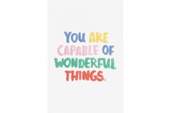 DMC - You are capable of wonderful things Embroidery Chart (downloadable PDF)