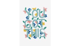 DMC - You Got This Embroidery Chart (downloadable PDF)