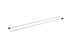 Drops Basic Single Point Knitting Needles - Aluminium - 35cm (4.50mm)