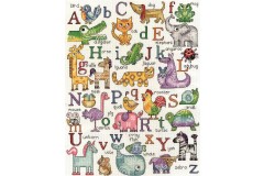 Design Works - ABC Animals Alphabet Sampler (Cross Stitch Kit)