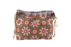 Emma Ball & Janie Crow - Persian Tiles - Drawstring Project Bag