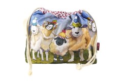 Emma Ball - Happy Sheep - Drawstring Bag