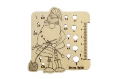 Emma Ball - Crafting Gnomes - Knitting Needle Gauge