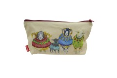 Emma Ball - Sheep in Sweaters - Zipped Pouch
