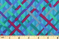 Kaffe Fassett Collective - Brandon Mably - Mad Plaid - Turquoise