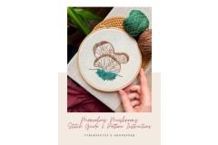 Fyberspates x Hoop & Fred - Marvellous Mushrooms - Stitch Guide and Pattern Instructions (downloadable PDF)