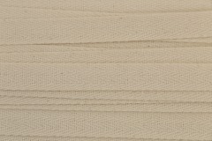 Herringbone Tape - Cotton - 15mm wide - Natural (per metre)