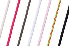 Braided Cord - Polyester - 4mm diameter (per metre)